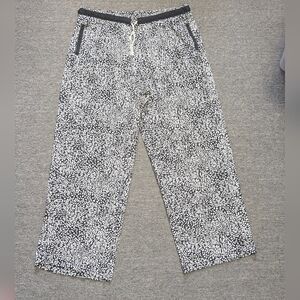 DKNY Black &White Pajama Pants